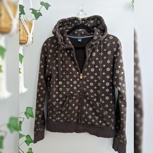 TNA gold embossed hoodie